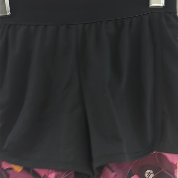 Black and Pink Performance Shorts for Active Days - Picture 3 of 5
